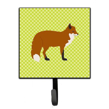 Carolines Treasures Red Fox Green Leash or Key Holder BB7702SH4